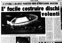 Selezione di ritagli di stampa anni 50