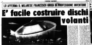 Selezione di ritagli di stampa anni 50