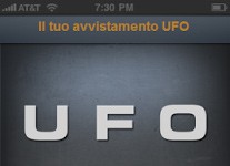 App Android per segnalare avvistamenti UFO