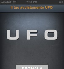 App Android per segnalare avvistamenti UFO