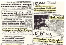 I Dischi Volanti sulla stampa italiana