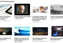 News internazionali sugli UFO (esempio) Notizie avvistamenti UFO ufologia da tutto il mondo
