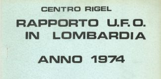 1974: il rapporto sugli UFO in Lombardia Avvistamenti UFO in Lombardia 1974