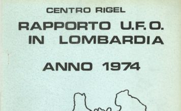 1974: il rapporto sugli UFO in Lombardia Avvistamenti UFO in Lombardia 1974