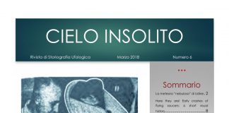 Cielo Insolito #6 UFO: storia UFO, Ufologia e dischi volanti, rivista Cielo Insolito